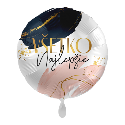 Fóliový balón Všetko najlepšie