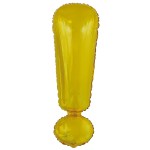 Fóliový balón výkričník zlatý