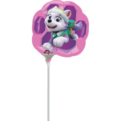 Mini Fóliový balón Pink Paw Patrol