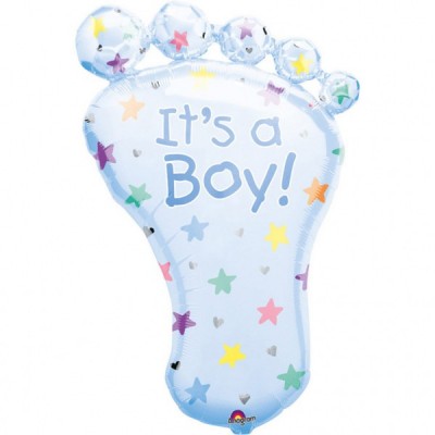 Fóliový balón noha It's a boy