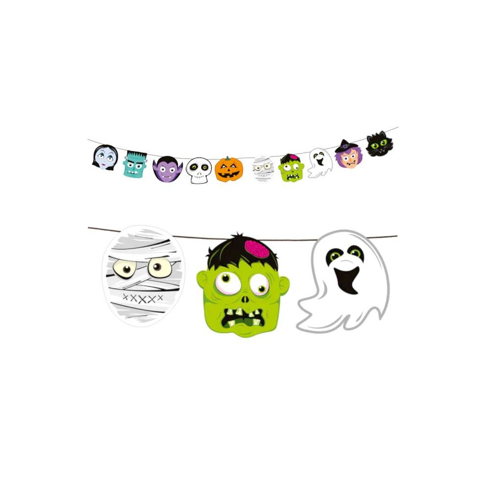 Girlanda Halloween Monsters Girlanda Halloween Monsters