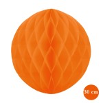 Visiaca dekorácia Honeycomb oranžová