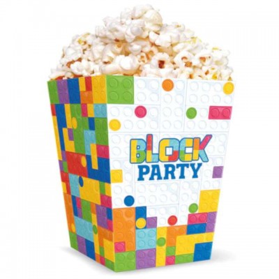 Box na popcorn Lego párty