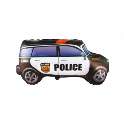 Fóliový Juniorshape balón Policajné auto