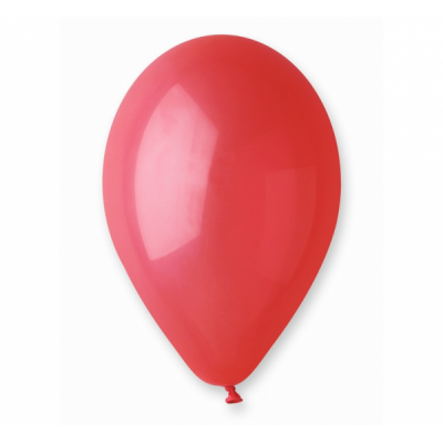 Latexové balóny pastel červené