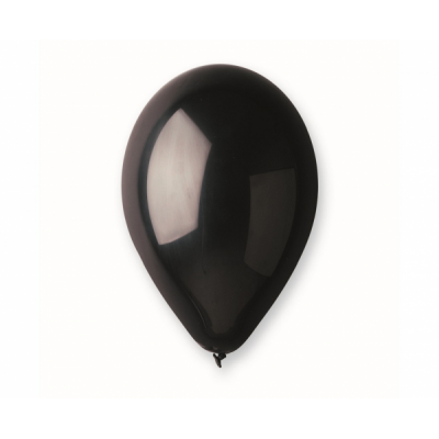 Latexové balóny pastel čierna 30 cm