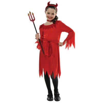 Dievčenský kostým diabol 4-6 rokov