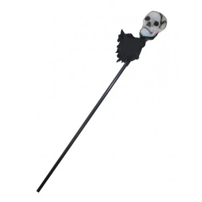 Halloween palica s lebkou 120 cm