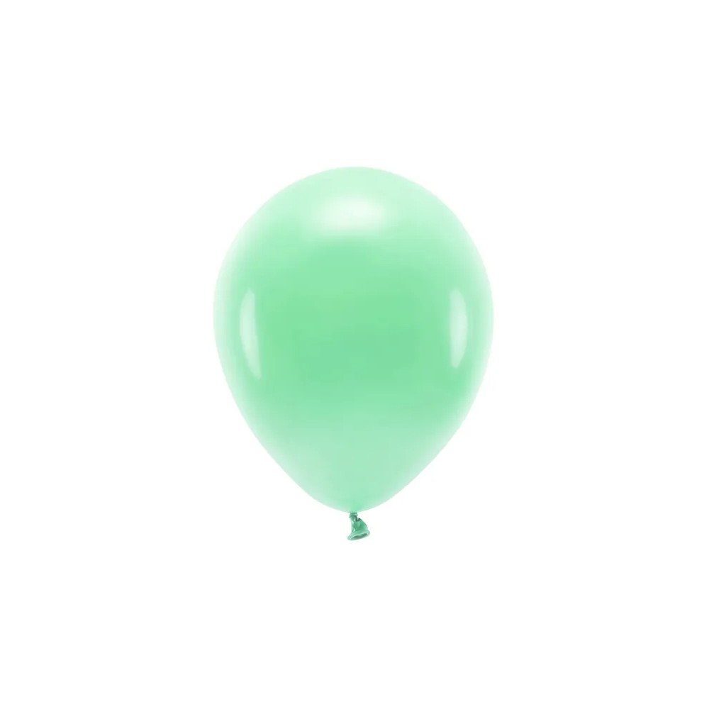 Latexové ECO Balóny pastelové mätové