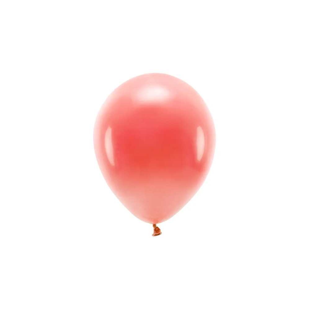 Latexové ECO Balóny pastelové korálovej farby