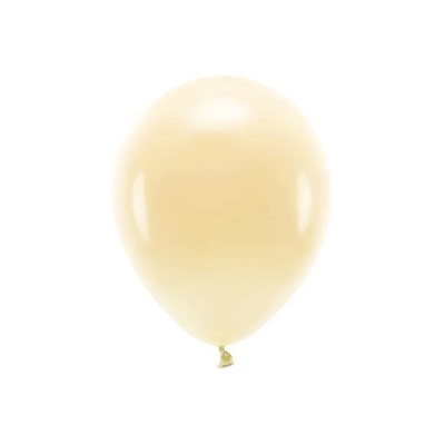 Latexové ECO Balóny pastelové svetlo broskyňová