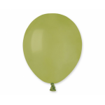 Latexový balón pastelový olivová zelená