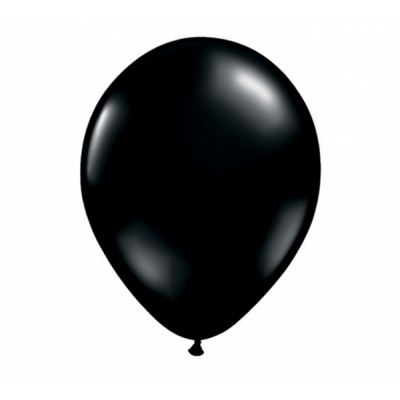 Latexový balón pastelový čierny