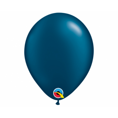 Latexový balón metalický námornícka modrá