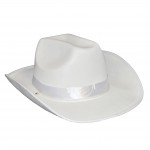 Kovbojský klobúk biely