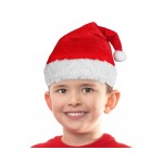 Detská Santa čiapka s bielym brmbolcom