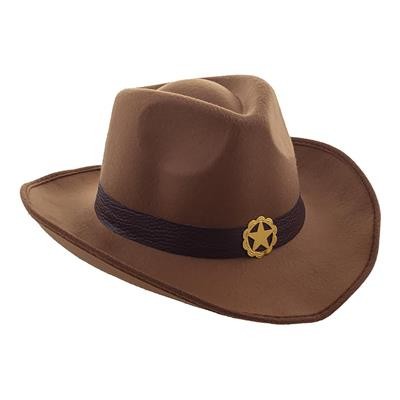 Kovbojský klobúk hnedý
