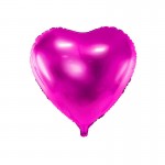 Fóliový balón srdce ružové magenta