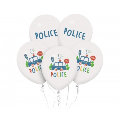 Latexové balóny Polícia