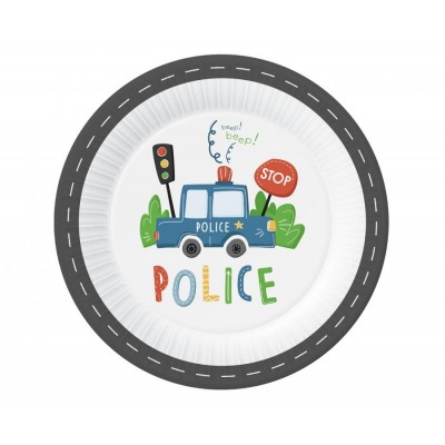 Taniere papierové Polícia